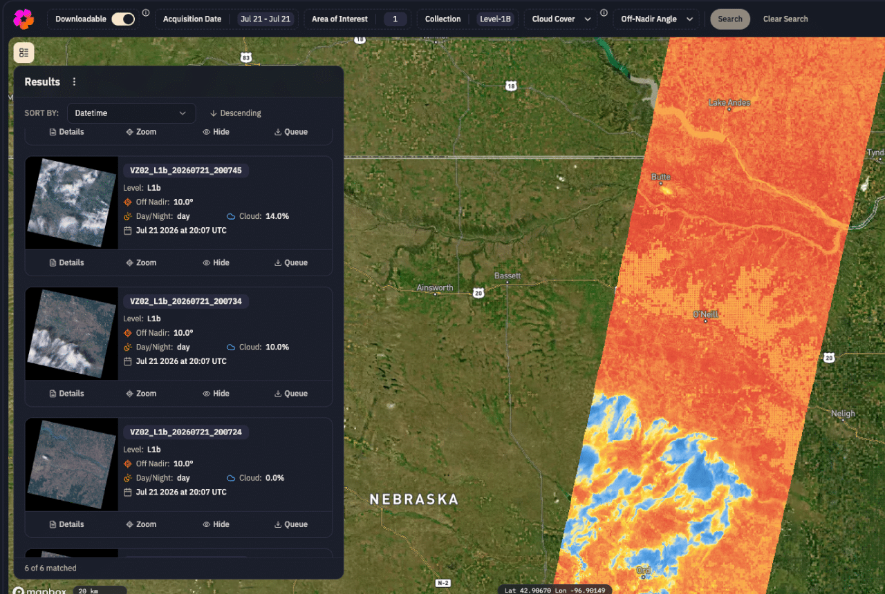 preview of the main interface of Discovery Portal.